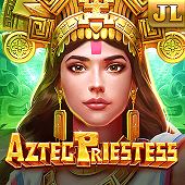 Aztec Priestess slot tile art on FBM