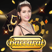 Baccarat A live casino tile on FBM