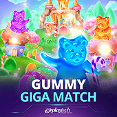 Gummy Giga Match slot tile art on FBM