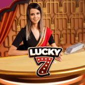 Lucky 7 live casino tile on FBM