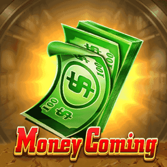 Money Coming slot tile art on FBM